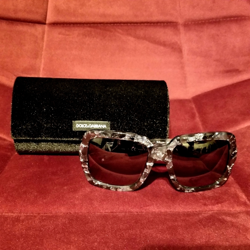 Dolce & Gabbana DG 4273 Sunglasses Grey Marble - Picture 8 of 9